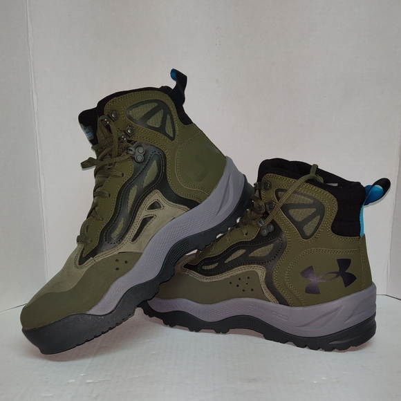 Under Armour Charged Raider Mid Waterproof Hiking Boots 3024265-300Men's 8 - Picture 2 of 9